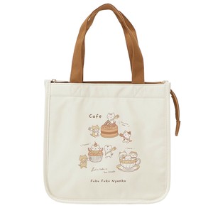 【ふくふくにゃんこ】スイーツカフェ保冷保温ランチバッグ　猫/バッグ/ふくふくにゃんこ/ギフト/弁当入れ
