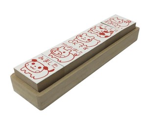 サンビー ティーチャースタンプゴム印(5本組) SS-024