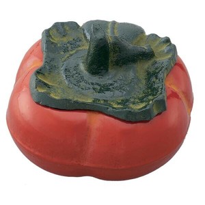 高級美術鉄器(練朱肉) 南部鉄器 柿 NT-13