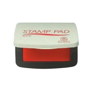 サンビースタンプ台(油性顔料系) 小型 赤 SA-31