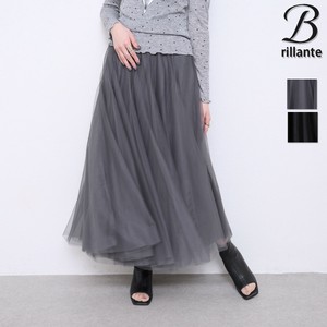 【9/3再入荷】シアーチュールレーススカート裏地有 一年中人気2025ss春夏 BRILLANTE東京（182225）