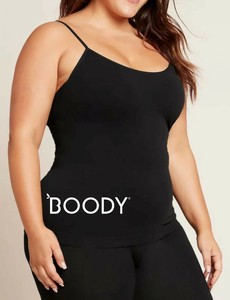 【BOODY（ブーディー）】キャミトップ　ブラック［サステナブル］［エシカル］［快適］