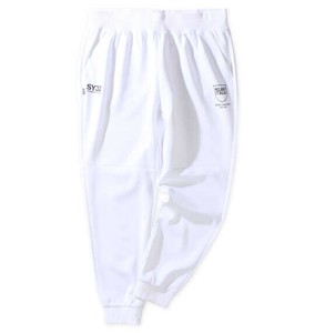 SY32 by SWEET YEARS ビッグサイズ メンズ ダブルニットエンボスカモシールドロゴパンツ
