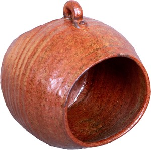 ≪メーカー取寄≫ハンギングボール　鉄砂（簡易箱） [日本製 美濃焼 食器 陶器]