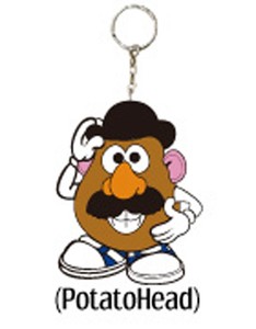 PotatoHead ラバーキーチェーン