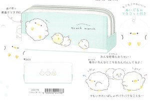 【2025年春夏新作】【くわっくまーち】ツインファスナーペンケース　224178