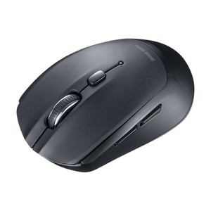 サンワサプライ BluetoothブルーLEDマウス 5ボタン ブラック MA-BB509BK