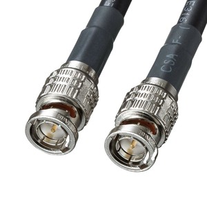 サンワサプライ 12G-SDIケーブル ブラック 5m KM-12SDI05