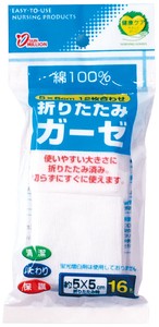 急救用品 折叠 纱布 16张