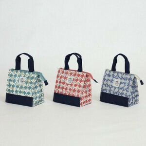 Reusable Grocery Bag Geometric Pattern Square
