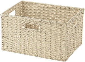 ちどり産業 ペーパーバスケットCH−406 BE ベージュ 収納用品 かご カゴ