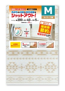 パークレーン 冷気遮断ボードM ネイティブ柄 K-10764NT 防寒 寒さ対策 隙