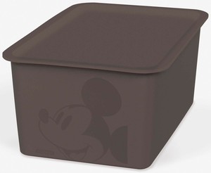 錦化成 ミッキーマウス スクエアBOXハーフ ブラウン 収納用品 収納ボックス 収納
