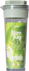 タケヤ化学工業 スリムジャグ 1．1L グリーン 4904776141393 冷水