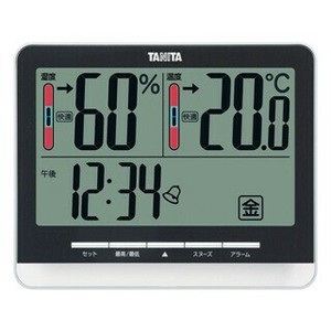 タニタ 黒 4904785553804 生産加工用品 計測機器 温湿度計 ギフト