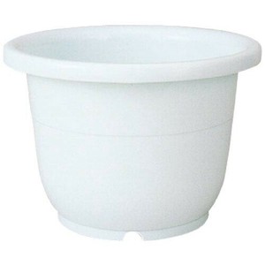 リッチェル 輪鉢 6号 ホワイト 園芸用品 ガーデニング 植木鉢 プラスチック シン