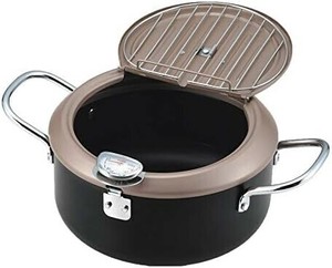 タマハシ食彩亭 バット蓋付天ぷら鍋20cm TP-7 キッチン用品 調理器具 揚げ物