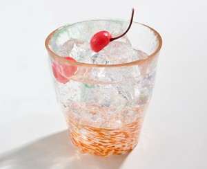 Cup/Tumbler Rock Glass Orange