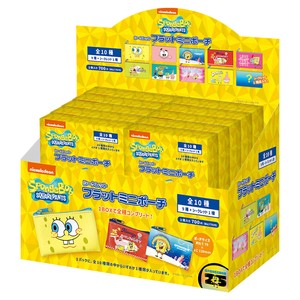 Pouch single item Secret Flat Mini Pouche Spongebob 10-types