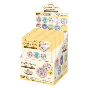 コジコジシークレットレザー風缶バッジ　単品（10種）