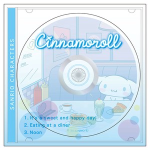 Sanrio Memo Pad Cinnamoroll CD Case Motif