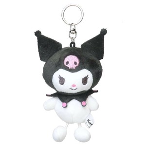 【キーホルダー】クロミ お座りぬいぐるみ 足ぶらシリーズ