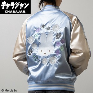 miffy ミッフィー フラワーシャワーミッフィー スカジャン(L)　アウター レディース　メンズ