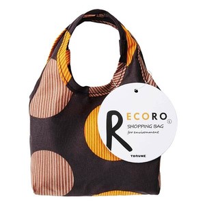 レコロバッグ L ストライプドット 折りたたみ 買い物袋 P-3455 トルネ