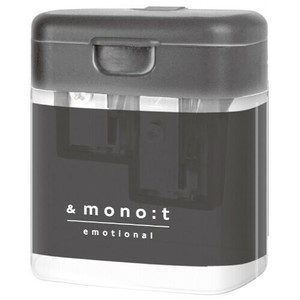 Q-LiA Pencil Sharpener Monotone 2-way