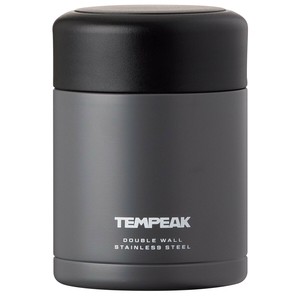 【TEMPEAK】テンピーク　超保温フードポット 370ml グレー ATFP-370GY