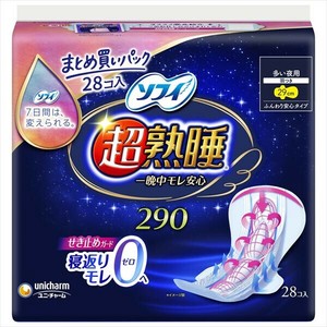 ソフィ超熟睡ガード290　28枚 【生理用品】