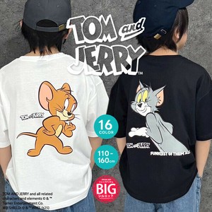 キッズ TOM & JERRY トムとジェリー オーバーサイズTシャツ「T25-01」