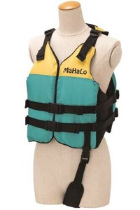 スノーケリングベスト Mサイズ ブルー YA-597-M