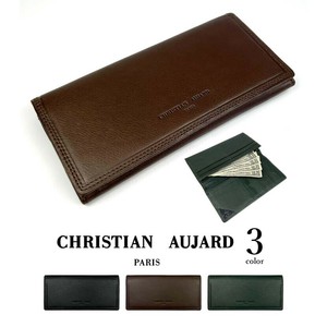 Long Wallet Genuine leather Slim 3-colors