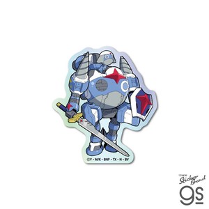 ケロロ軍曹 ホログラムステッカー ドロロロボ アニメ 漫画 カエル スマホ キャラクター グッズ KRR017