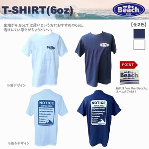 オンザビーチ on the Beach【6オンス / Tシャツ / NOTICE】全2色  OTB-T16sp