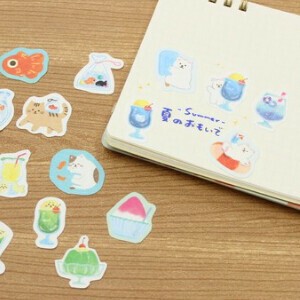 Furukawa Shiko Pre-order Stickers Washi flake sticker