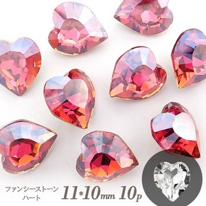 Material Fancy Rose 10-pcs 11 x 10mm