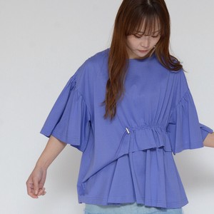 № LEO-2507 【着こなしにアレンジを】フロントドロストデザインTシャツ