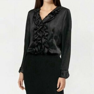 Button Shirt/Blouse black Formal