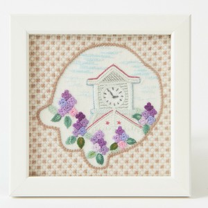 Picture Frame Frame clock embroidery