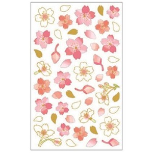 【シール】さくら不織布シール 桜の宴