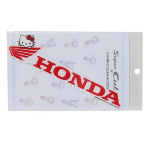 【ステッカー】HONDAxハローキティ ビッグサイズステッカー ロゴ