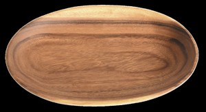 【予約販売】アカシアWOOD　オーバルプレート