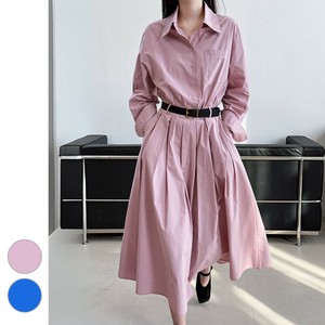 Casual Dress Long Dress Tuck [S/S NEW]