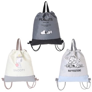 SNOOPYポリナップサック / キャラクター ポリエステル リュック 体操服  2025新作