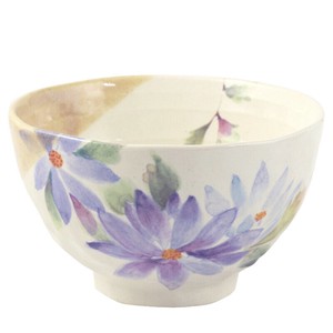 ■美濃焼磁器■花かおり えぞ菊 飯碗単品