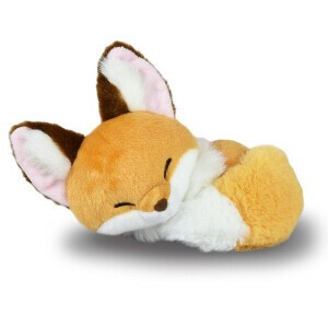 【予約販売：5月新商品】◆ちょコンとキツネくるんとおねむSTきなこ　ぬいぐるみ
