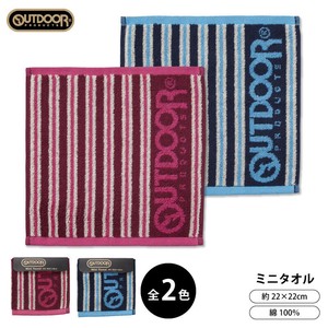 【OUTDOOR PRODUCTS】ODT-2508 ロゴライン ミニタオル