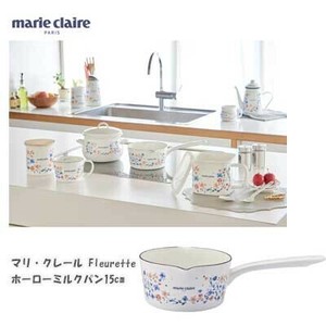Yutaka-horo Enamel Pot Fleur 15cm